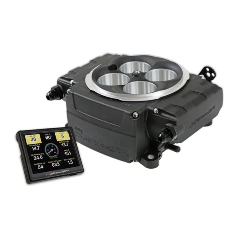 Holley Sniper 2 EFI throttle body in black finish