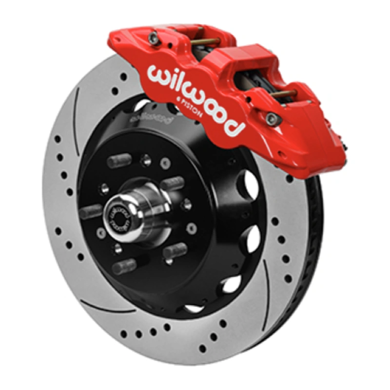 Wilwood front disc brake kit with rotor, caliper and mounting hardware